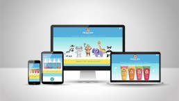 Monkey Max and Friends responsive website