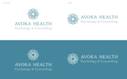 Avoka Health Psychology counselling gold coast northern nsw brand design
